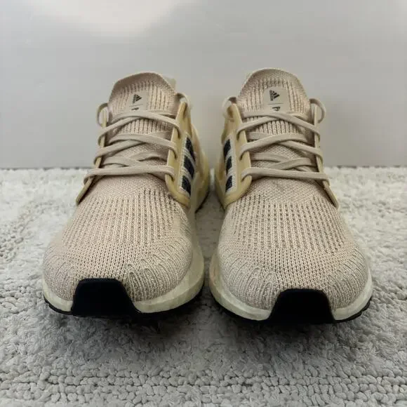 Adidas Womens Ultraboost 20 Parley Sz 9 Beige Pink Running Shoe Sneaker FW5667 - Picture 2 of 12